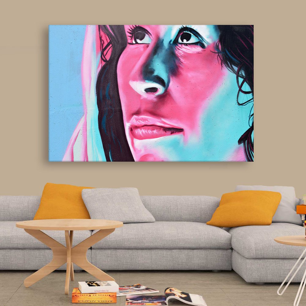 inep-b07clfrh3v-woman-tastic-unframed-wall-art-hung-above-a-cozy-living-room-sofa.jpeg